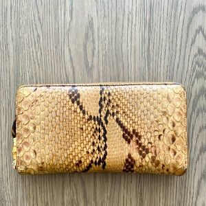 Gucci Python Clutch/Wallet